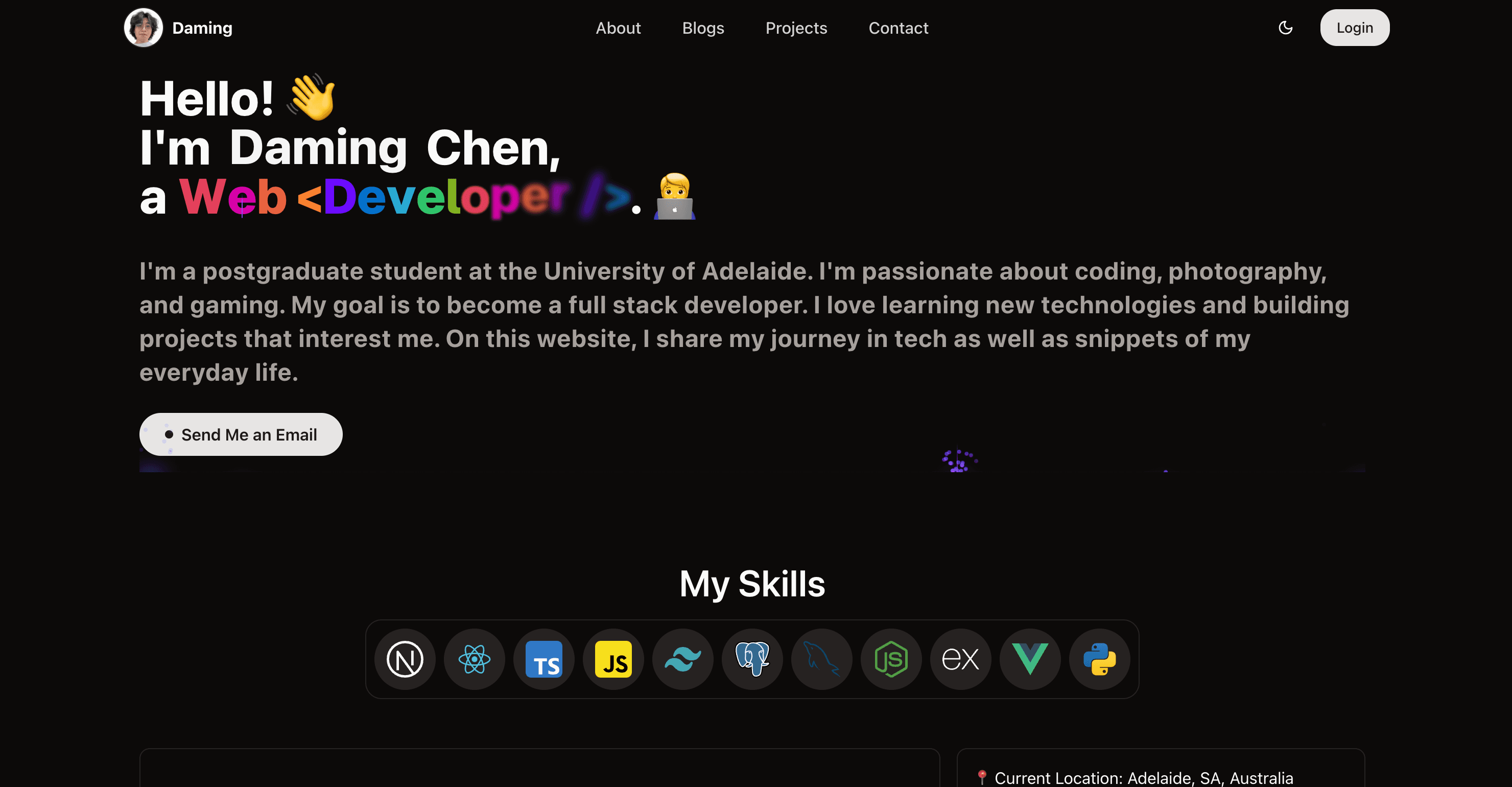 Project Documentation: my-blog